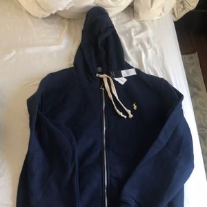NWT men’s fitted zip up hoodie.